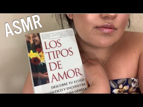 ASMR en Español - Leyendo Un Libro 📖