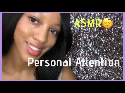 ASMR POSITIVE AFFIRMATIONS| LOTS OF PERSONAL ATTENTION| Face Brushing ✔️ REPEATING Trigger Words