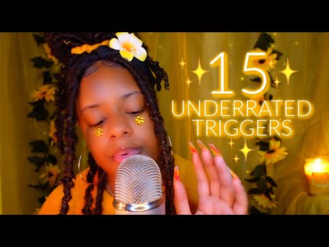 ASMR | 15 Underrated Triggers That WILL Cure Your Tingle Immunity 💛🤤✨(VIEWERS CHOICE)✨