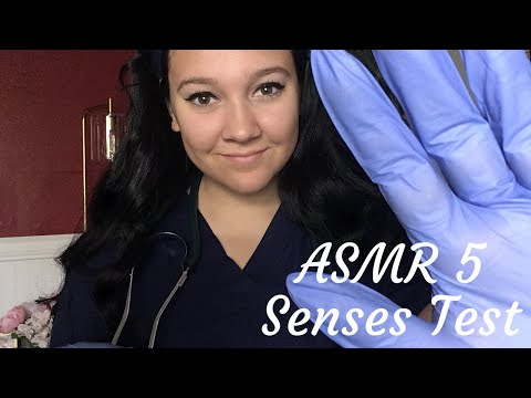 [ASMR] 5 Senses Test