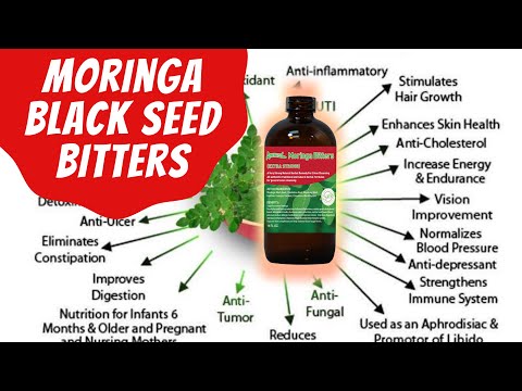 Moringa Black Seed Bitters Review | Amenazel (Extra Strong) Moringa Bitters Benefits | Healthy Happy
