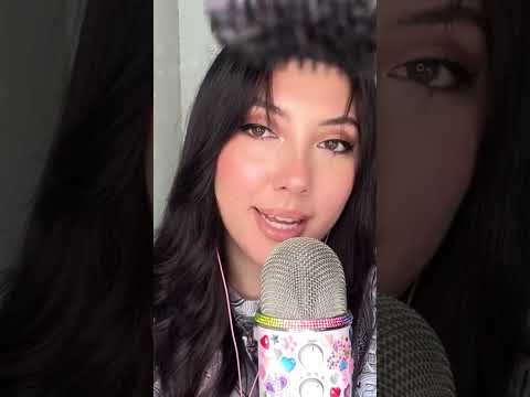 ASMR doing your lipgloss & mascara (FULL VIDEO ON MY CHANNEL)