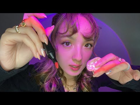 Drawing On Your Face Roleplay 🩷💜💙 (She Wants You, WLW ASMR)