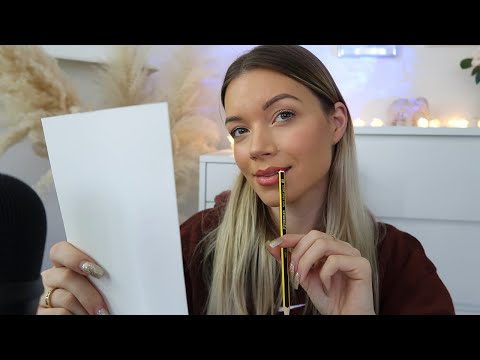 ASMR Sketching You For a Portrait (Whispered roleplay)