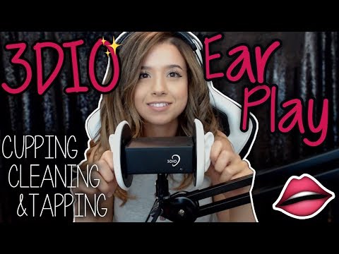 3DIO EAR PLAY ASMR :) Cupping, Cleaning, Tapping etc~