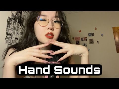 FAST AND AGGRESSIVE HAND SOUNDS 🤤 mic gripping, collarbone tapping, no headphones ASMR ~CV for John