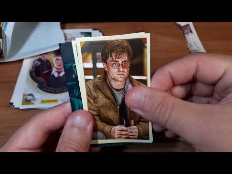 APERTURA de CROMOS de ⚡HARRY POTTER⚡ en ASMR