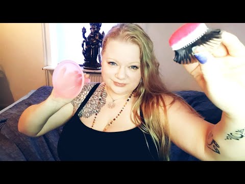 ASMR Fast mouth sounds| Trigger words| Clapping| Face brushing| Lip gloss and more