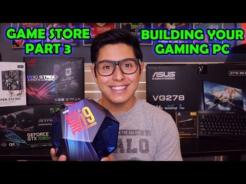 [ASMR] Game Store Role Play Part 3! (Building YOUR PC!)