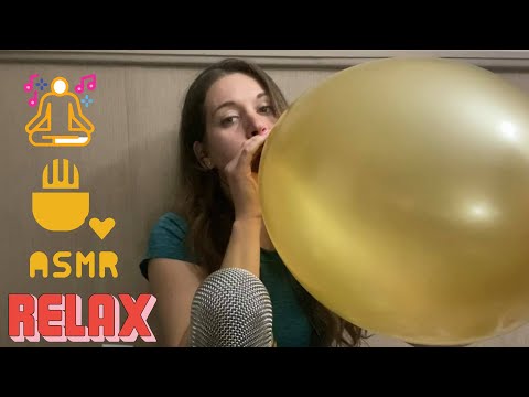 ASMR Balloon | Blowing Tapping & scratching | Very Tingley