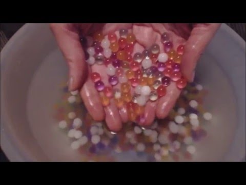 ASMR Water Ball Visuals with Layered Sounds 100 Subs pt 2