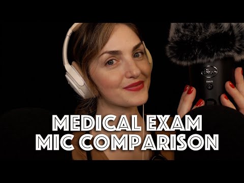 ASMR | Medical Exam With Two Different Microphones (blue yeti vs. rode nt1)