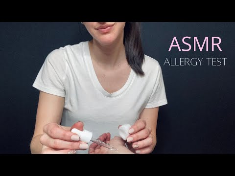 ASMR Skin Allergy Test Roleplay l Soft Spoken, Personal Attention, Real Person