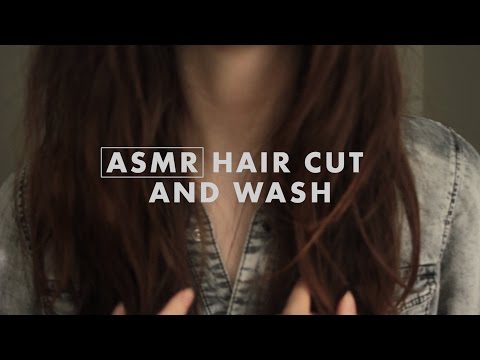 ~ ASMR Soft Spoken Hair Cut and Wash ROLE PLAY ~