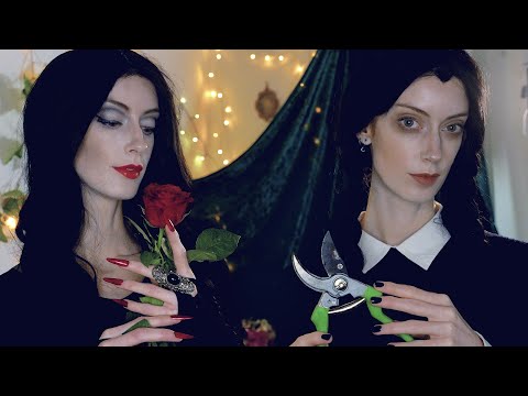 Addams Family ASMR 🖤 Morticia & Wednesday Get You Ready 🥀 Personal Attention