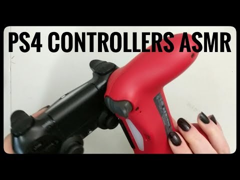 Two PS4 Controllers ASMR (No Talking)