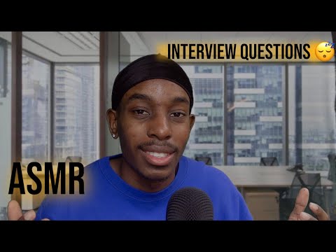 [ASMR] Asking you interview questions on a rainy day for instant sleep