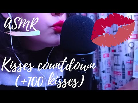 ASMR Kisses countdown (+100 kisses)