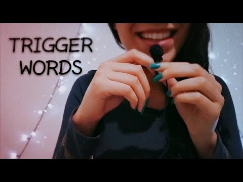 ASMR Trigger Words em inglês