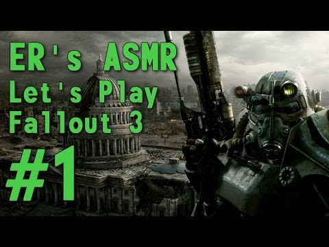 ASMR Let's Play Fallout 3 (PS3) #1 - Intro
