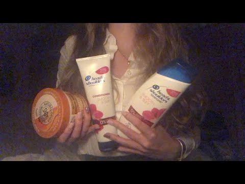 ASMR Tapping on Hair Products 💆🏼‍♀️