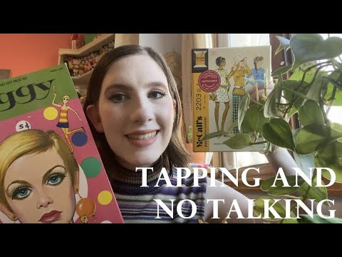 {ASMR} Tapping on 1960's/1960's Themed Items (no talking)