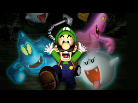 Let’s Play Luigi’s Mansion ASMR Controller Sounds + Whispering