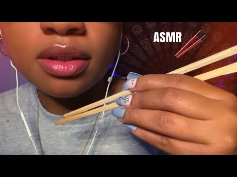 ASMR | Chewing & Bitting On Chopsticks 🥢 M0uth S0unds 👄 “Pen Bitting”