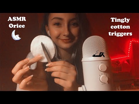 ASMR | Tingly cotton triggers 🤤💤