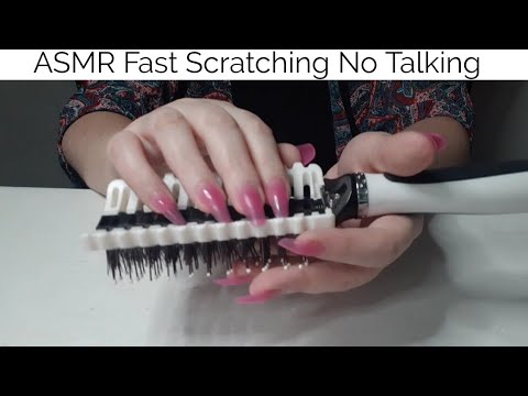 ASMR Fast Scratching-No Talking