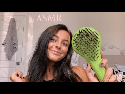 ASMR | Hair play | Brushing | Combing