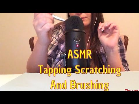 ASMR Tapping, Scratching And Brushing