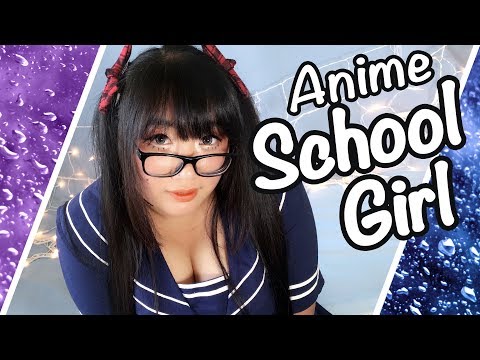 ASMR Anime School Girl ✏️ Going to Senpai's Place!