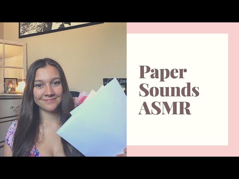 [ASMR] Organizing, Ripping & Crumbling Papers