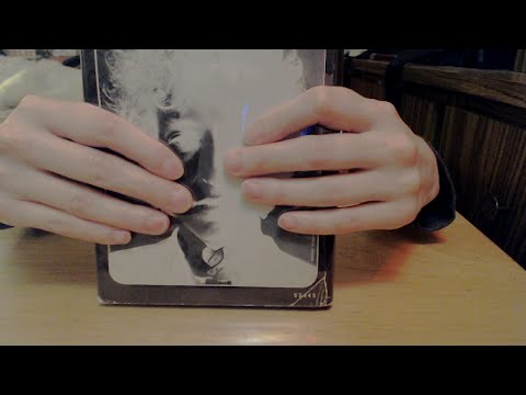 [ASMR] Binaural Sticky Sounds of Book Cover/Various Tapes + Crinkling (No Talking)