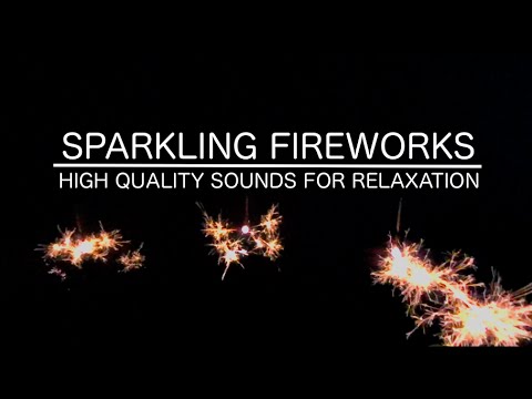 [音フェチ]線香花火の音[ASMR]Sparkling Fireworks:JAPANESE SUMMER SOUNDS/향불꽃[JAPAN]