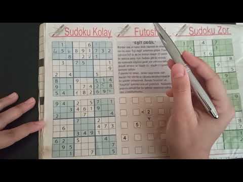 ASMR | Sudoku Bulmaca | Fısıltı | Whispering | Türkçe ASMR