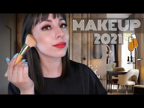 ASMR Doing Your Makeup for New Year's Eve Party! RP