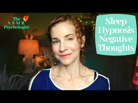 ASMR Sleep Hypnosis: Stop Negative Thoughts (Whisper)