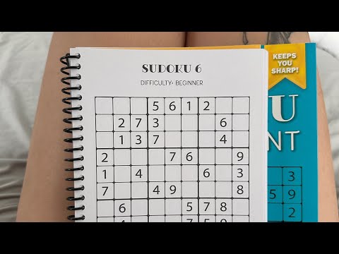 ASMR | Come Chill with Me & Play Sudoku PART 2