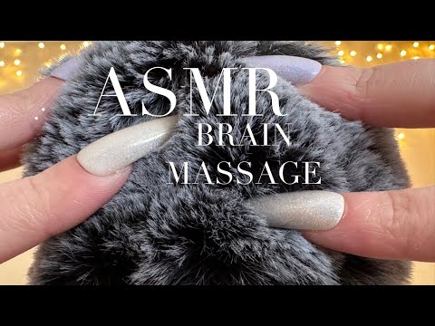 ASMR Gentle Brain Massage / Super Relaxing Slow Mic Scratching (Fluffy, Foam, Bare Mic)