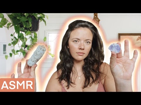 ASMR UNBOXING | Soft Rain, Crystals, Whispers and Good Vibes (Lo-fi, piano, rain)