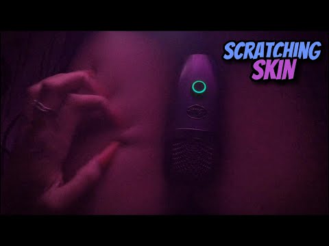 ASMR SCRATCHING SKIN, itch, rub, touch camera - Demilly ASMR