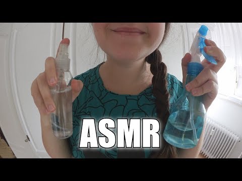 ASMR - Spray Bottle Sounds - german/deutsch