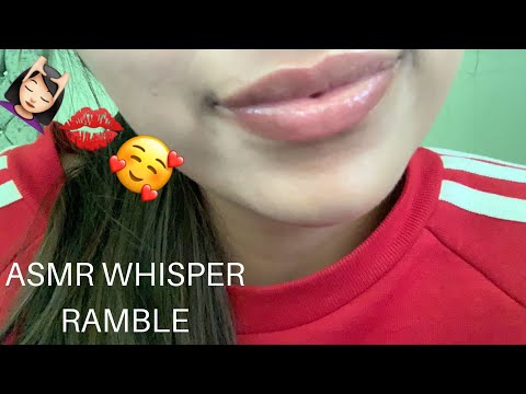 ASMR Relaxing Whisper Ramble w Repetition of Words soooo calming 💆🏻‍♀️💜