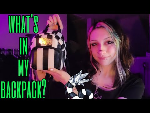 Whats in my Backpack ASMR - 2022