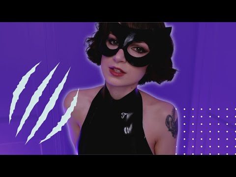 ASMR | Catwoman Roleplay 🖤 she captures & saves you