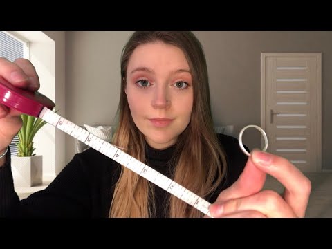 ASMR Measuring And Making You A Ring! 💍