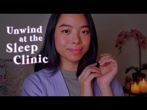 ASMR Slowing Down Your Heart Rate at the Sleep Clinic 💜 Soft Spoken to Whisper 💤 Personal Attention