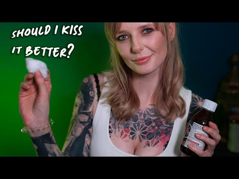 ASMR Sweet Stranger Patches You Up - Medical Roleplay